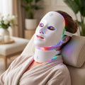 Máscara facial y de cuello LED Skintavia